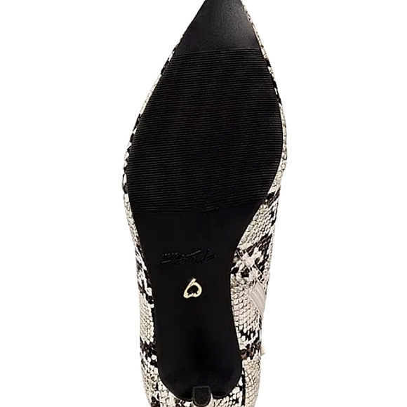 New w/Box Thalia Sodi Rylie Snake Embossed Side-Zip Pointy-Toe Ankle Dress Boots - Picture 6 of 7